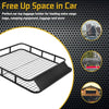 Steel Cargo Roof Rack Basket Truck Cars Top Luggage Carrier 75kg Weight Capacity