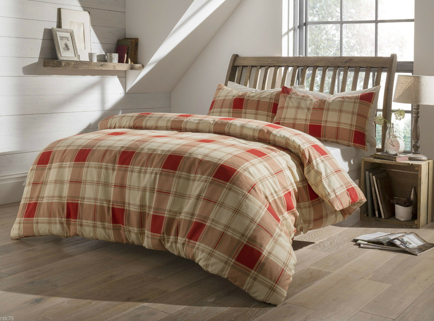 Luxury Flannelette Duvet Cover Set, 100% Soft Cotton, Single Double King Size