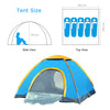 3-Person Instant Spring Tent Waterproof Camping Outdoor Family Hiking Shelter