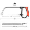 Magic Hacksaws Hand Saws Cutting Metal Wood Glass Plastic + Replacement Blades