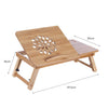 Portable Foldable Laptop Bed Table Notebook Lap Desk Tray for Bed Sofa Breakfast