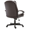 Height Adjustable Office Chair PU Leather Swivel Rolling Seat