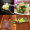 50Pcs Pillow Favor Gift Box Wedding Party Favour PVC Candy Snacks Candy Boxes.