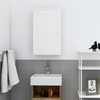 Brand New Wall Mounted Bathroom White Cabinet Wooden Single Door Storage Unit