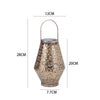 Solar Powered LED Morrocan Lantern Hanging Garden Lamp Light Decor Yard Home UK