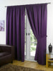 THERMAL BLACKOUT PENCIL PLEAT READY MADE CURTAINS PAIR TAPE TOP + FREE TIE BACKS