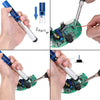 60W Soldering Iron Kit Electronics Welding Irons Solder Tools Adjustable Temp
