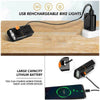 SUPER BRIGHT BIKE BICYCLE LIGHTS SET WATERPROOF 18650 FULLY RECHARGEABLE LED
