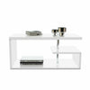 Modern irregular Coffee Table Storage Drawer Living Room Furniture Tea table