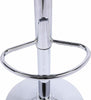 1/2 x Bar Stools PU Leather Adjustable Swivel Kitchen Breakfast Bar Stools