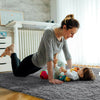 PROMOTION——Fluffy Anti Slip Shaggy Carpet Mat Living Room Floor Bedroom Area Rug