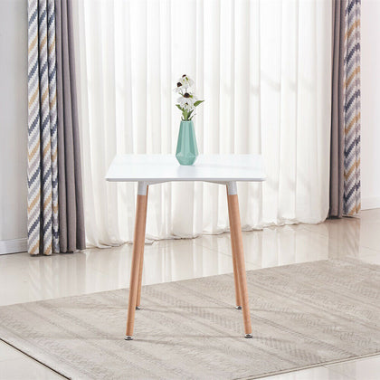 90cm Wooden Coffee Dining Table for Dining Living Room Kitchen Restauran Modern