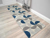 Grey Blue Long Short Narrow Hall Runner Rugs Corridor Thick Hallway Carpets Mats