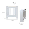 White Radiator Cover Grill Shelf Cabinet MDF Wood Modern Traditional Furniture