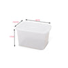 10L Quality Plastic Storage Boxes Clear With Lids Removals House Home Stackable