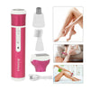 5 in 1 Lady Electric Women Shaver Facial Hair Removal Bikini Leg Body Epilator