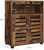 Rustic Storage Sideboard Bathroom Kitchen Hall Side Cabinet Cupboard Doors Shelf