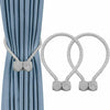 2X Strong Magnetic Curtain Tie Backs Buckle Clips Holdbacks Rope Tiebacks Home