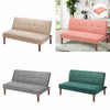 Fabric Upholstered 2 Seater Sofa Bed Small Couch Sofabed Sleeper Modern Home