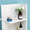 Modern Dressing Table Stool Set Makeup Desk w/Mirror & Drawers White Bedroom