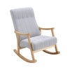 Rocking Lounge Chair Rocker Garden Furniture Seat Patio Bistro Recliner Balcony