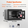 VEVOR 14L Digital Security Safe Box Money Cash Home Office w/ Removable Shelf