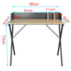 Computer Desk Study PC Writing Laptop Gaming Table Workstation Home Office MDF