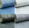 Industrial Texture Plain Wallpaper Metallic Silver Gold Grey Charcoal Distressed