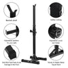 OneTwoFit Power Rack Squat Stand Heavy Duty Bench Press Barbell Gym Home Fitness