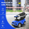 3-In-1 Kids Ride-On Push Car Stroller Sliding Walking Car with Horn Music Light