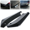 Carbon Fiber Accessories Rear Bumper Lip Diffuser Splitter Canard Protector 2pcs