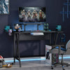 Tribesigns Gaming Desk PC Notebook Laptop Desk with Cup Holder Headphone Hook