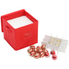 64 Baubles Storage Box Christmas Xmas Tree Decoration Round Balls Organise Decor