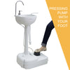 Portable Washing Station Mobile Freestanding Hand Wash Sink for Camping Caravans