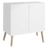 Sideboards Kitchen Cupboard with Door and 3 Drawers Storage Cabinet Buffet Table