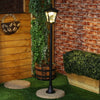1.2m Solar Power Outdoor LED Security Lamp Post Light | Garden Path Driveway
