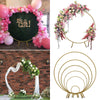 30cm-2M Golden Wedding Round Arch Frame Circle Base Backdrop Moongate Frameworks