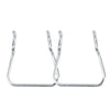 100x Display Looped Peg board Hooks Fits Retail Shop Board Hanging Hanger