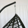 Hanging Swing Rattan Chair Patio Garden Egg Chair With Cushion Indoor Outdoor