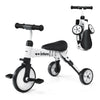 2 IN 1 Kids Tricycle Toddler Bike Trike 3 Wheels Folding Baby Balance BikeWalker