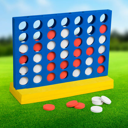 Giant Connect 4 In a Row Jumbo Foam Garden Game Outdoor Party Four-In-A-Row