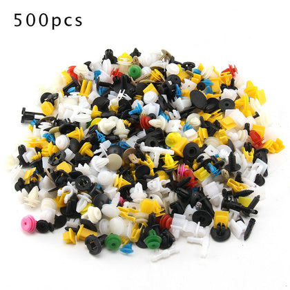 500X Car Plastic Trim Door Panel Retainer Clips Rivet Fastener Mud Flaps Push