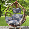 Soft Hanging Egg Chair Cushion Garden Swing Basket Chair Seat Pad Replacement UK
