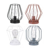Battery Operated LED Desk Lamp Industrial Retro Light Up Bedside Lantern HomeMAT