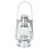 Oil Hurricane Lantern Kerosene Paraffin Light Outdoor Camping Light Lamp Silver