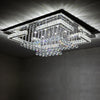 Modern LED Crystal Ceiling Light Chandelier Lamp Living Room Hallway Home Decor