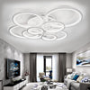 LED Ceiling Light Geometric Lamp Chic Design Lights Fixture Room Decor Lighting