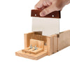 DIY Wood Loaf Soap Mould Silicone Mold Cake Making Tool Wooden Box+Slicer Cutter
