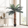 Large Artificial Palm Tree with Pot Realistic Fake Tropical Plant Indoor Outdoor