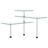 3-Tier Corner Kitchen Shelf Tempered Glass Kitchen Worktop Organiser